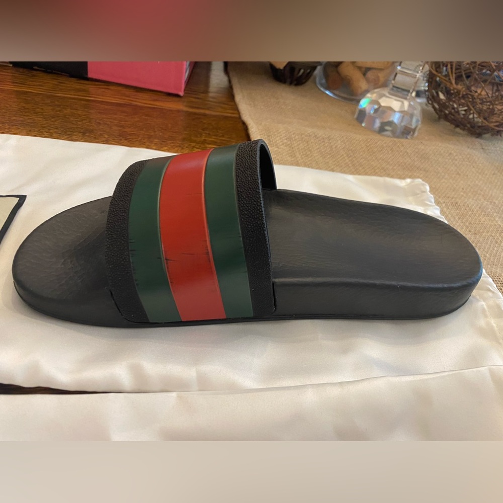 Authentic Gucci slides men
